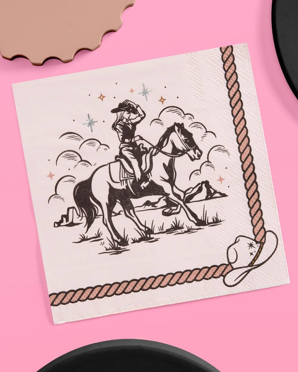 Vintage Western Napkins