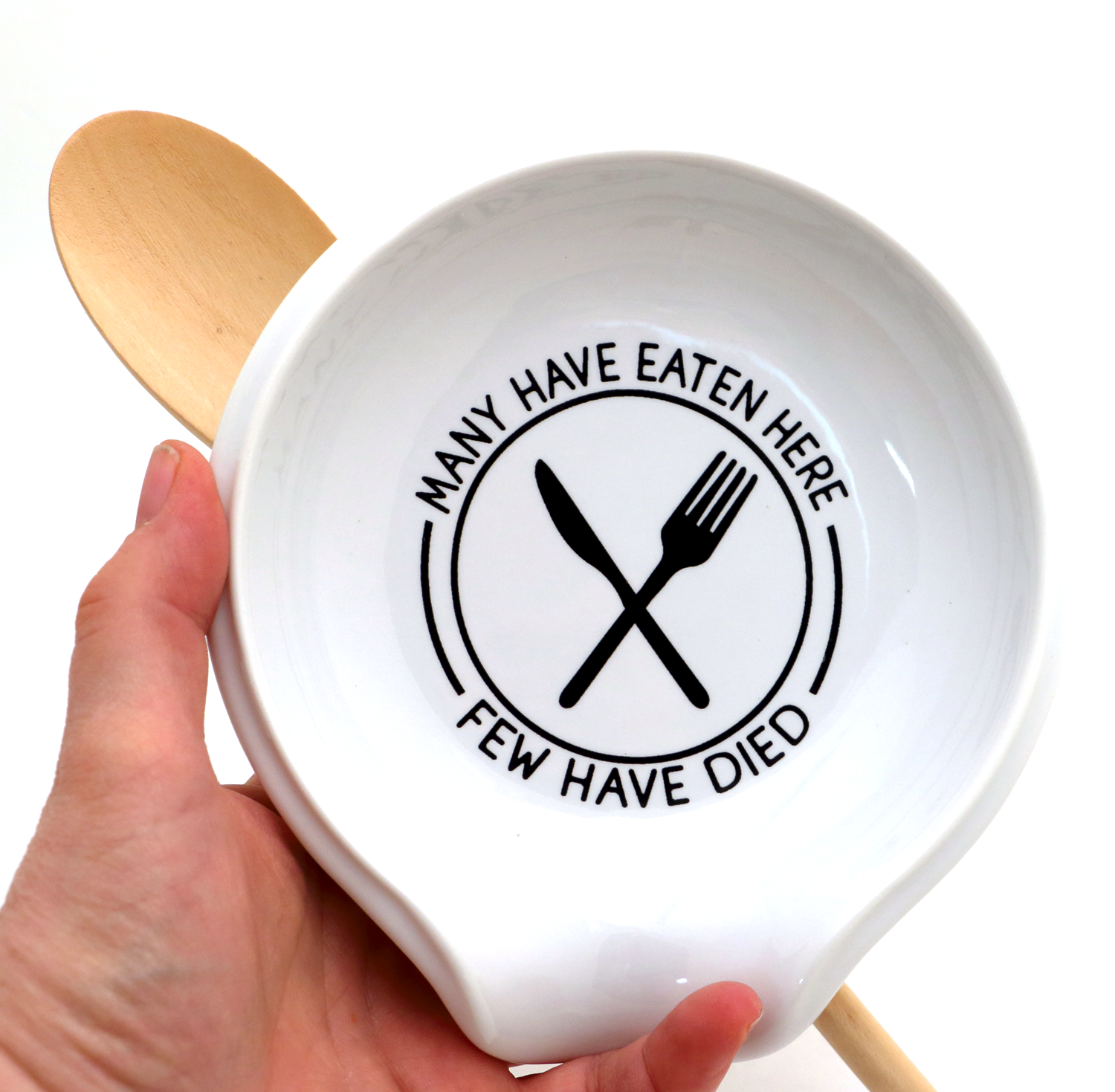 Many Have Eaten Here Spoon Rest