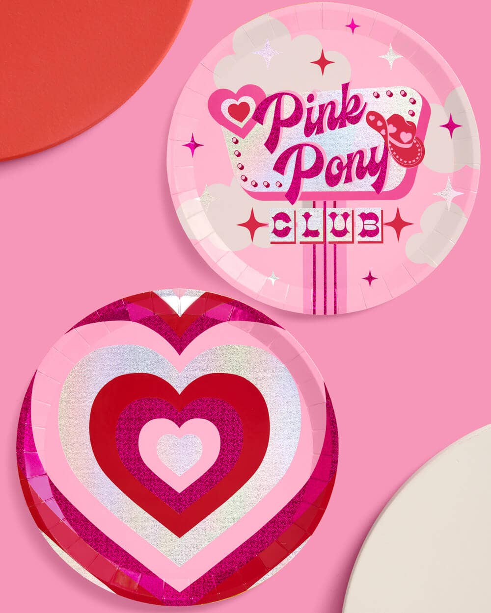 Pink Pony Club Plates
