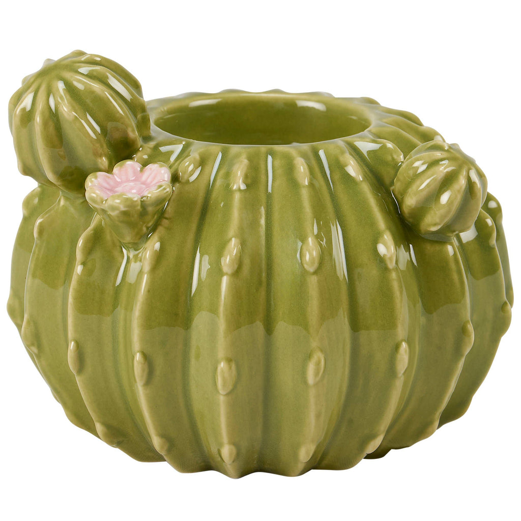 Barrel Cactus Candle Holder