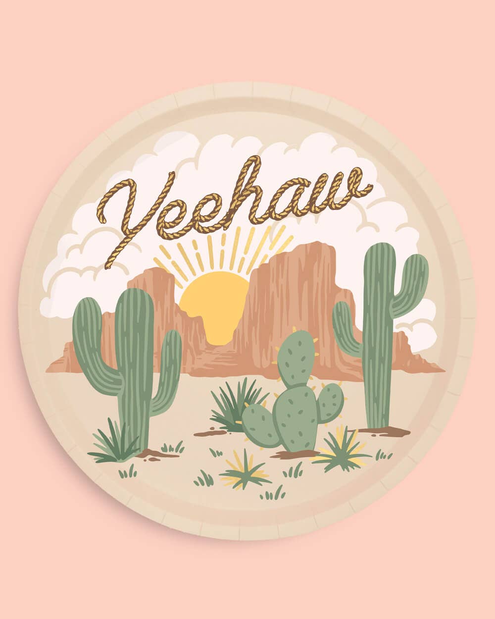Wild Wild West Plates