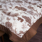 Cabin Toile Throw