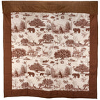 Cabin Toile Throw