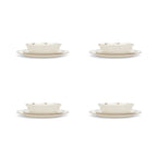Melamine Dinnerware Set, 12-Piece, Ivory