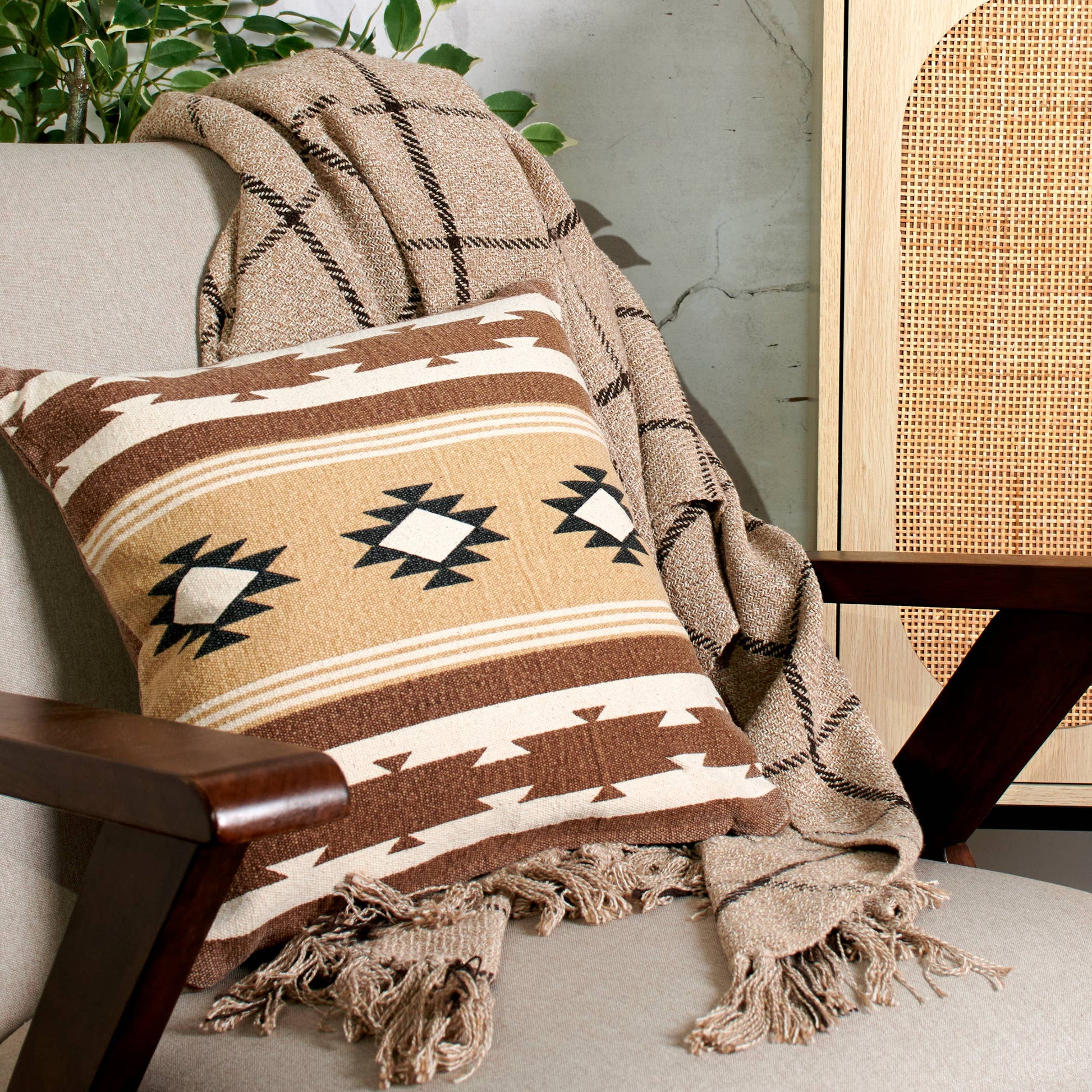 Western Diamond Pillow