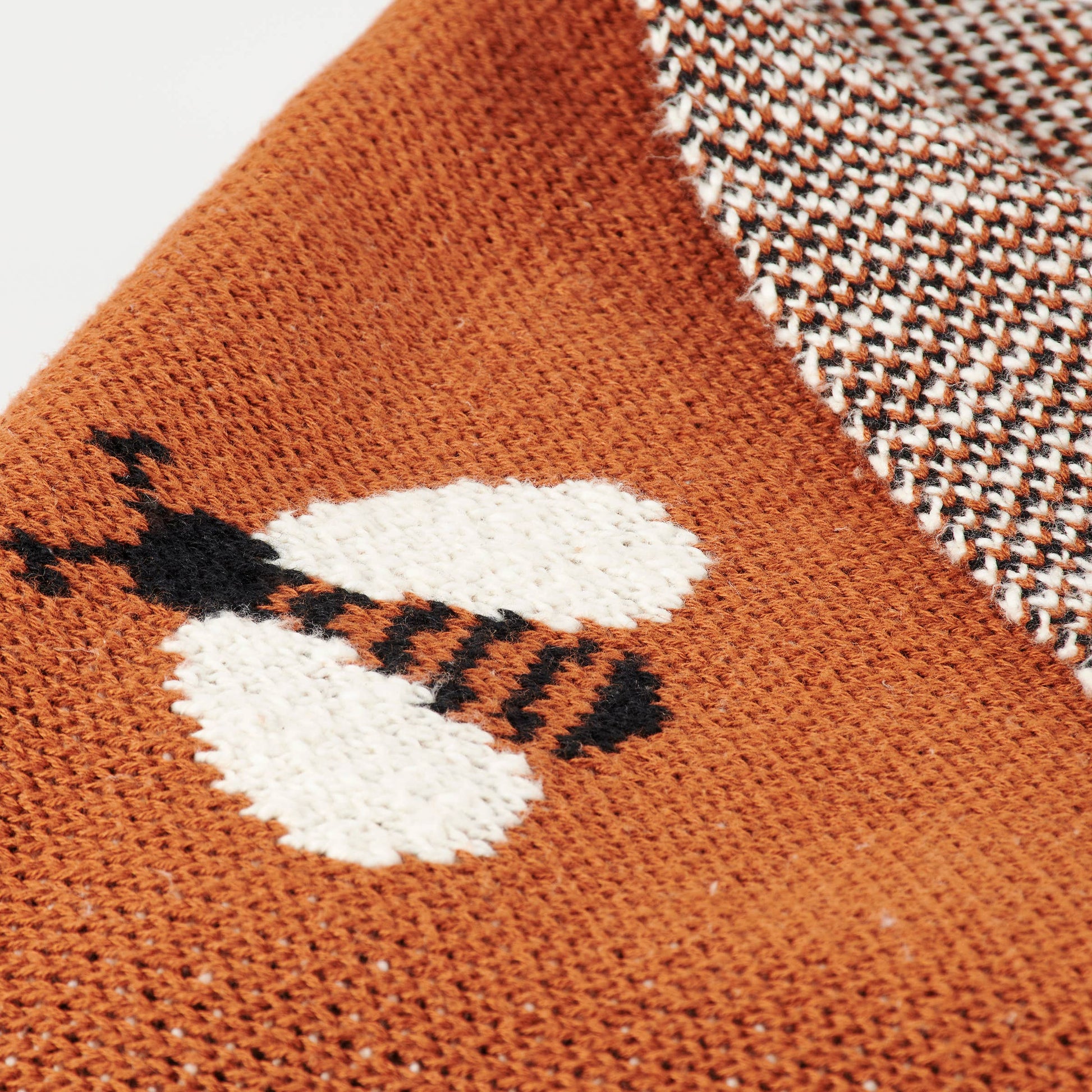 Woven Bee Throw Blanket