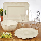 Perlette Cream Melamine Tray