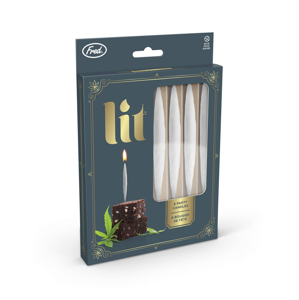 LIT! - Joint Birthday Candles - Set of 6
