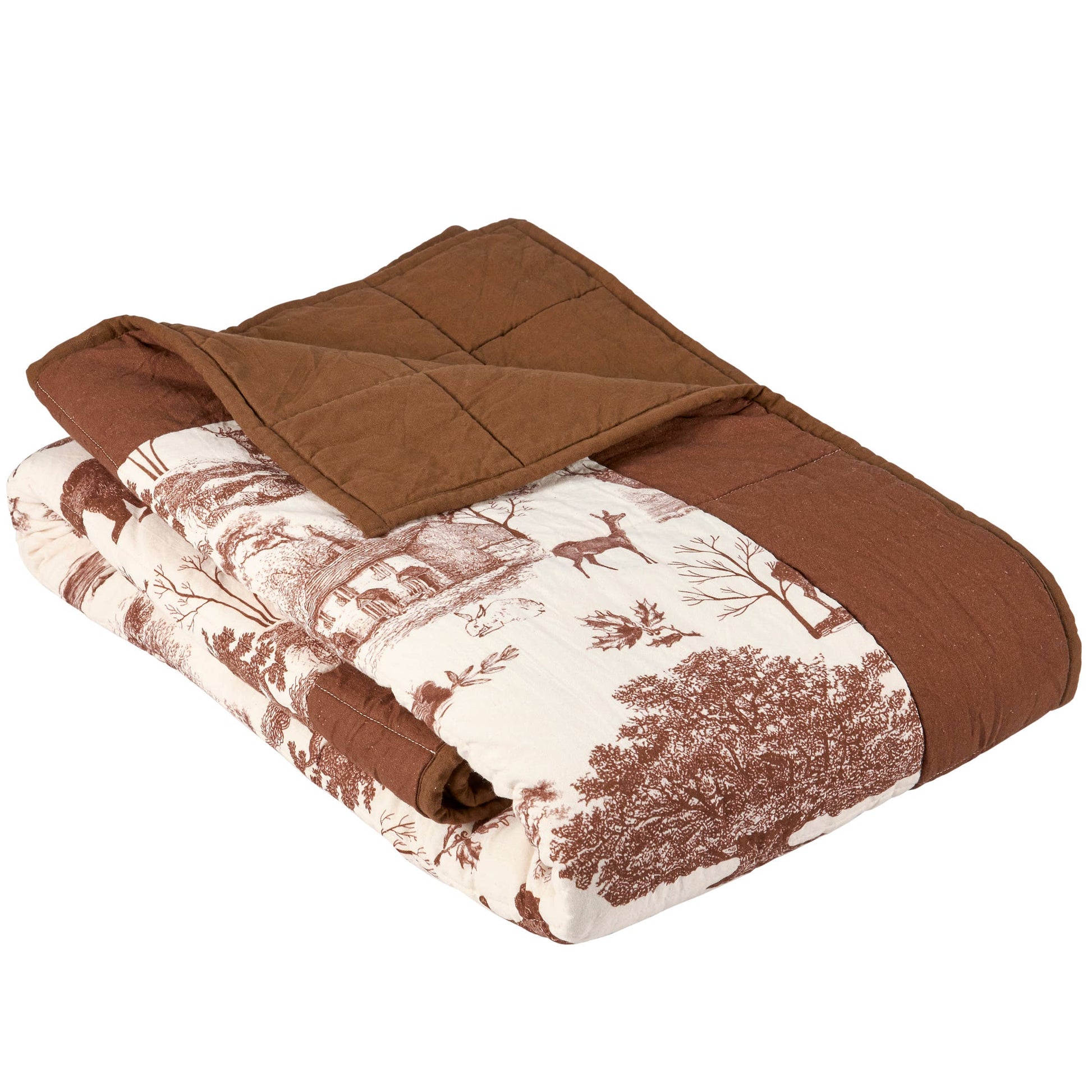 Cabin Toile Throw