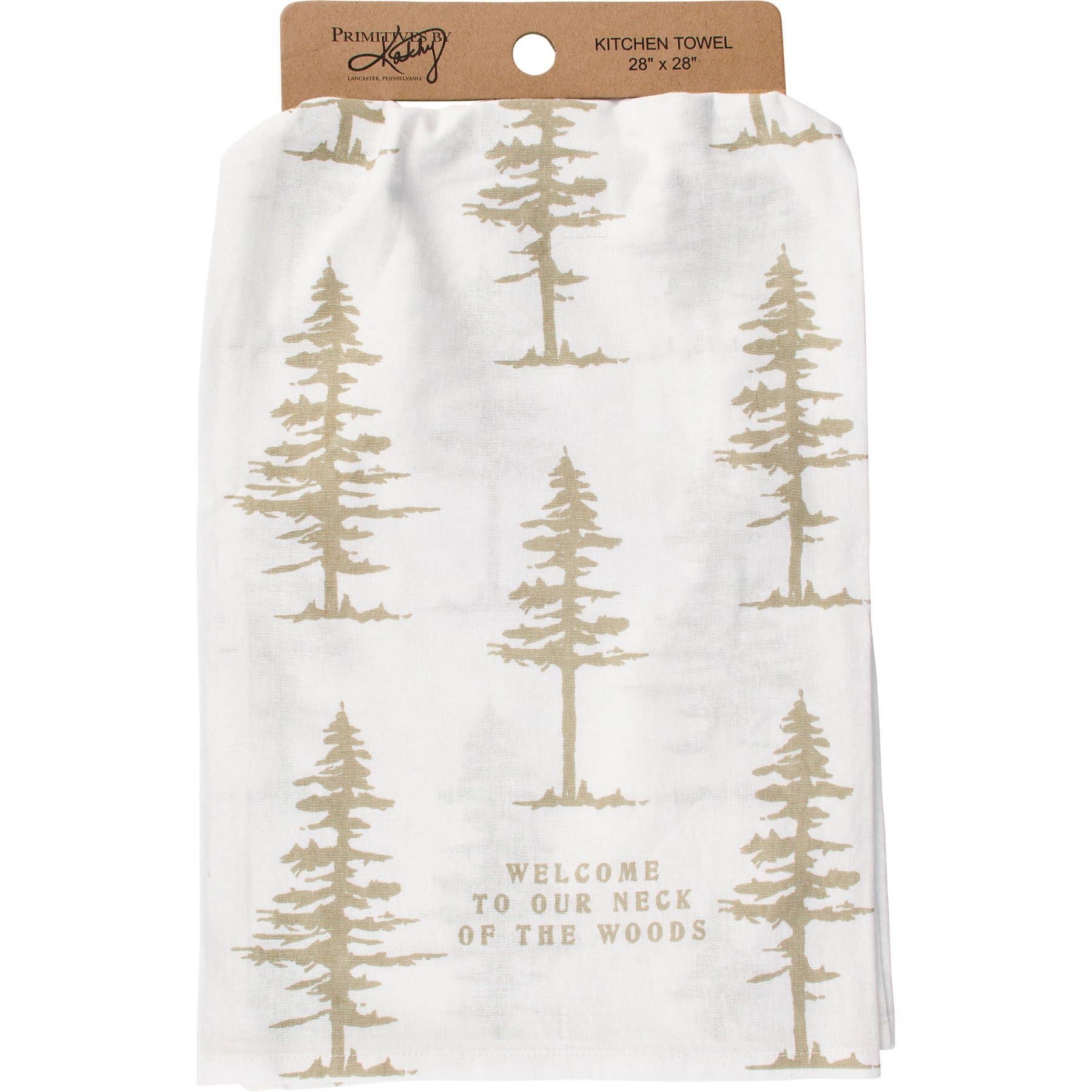 Our Neck Of The Woods Kitchen Towel