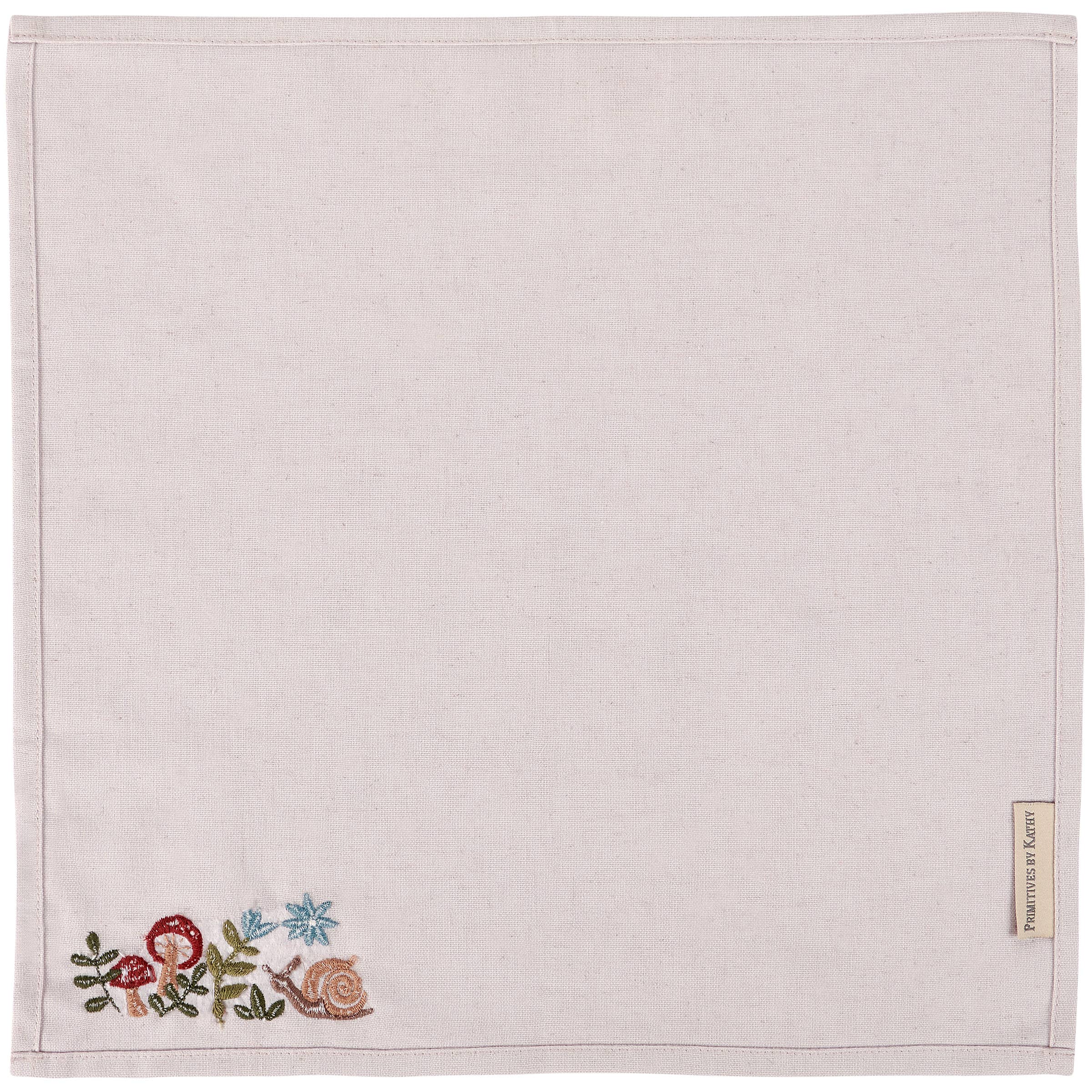 Snail & Mushroom Napkin Set