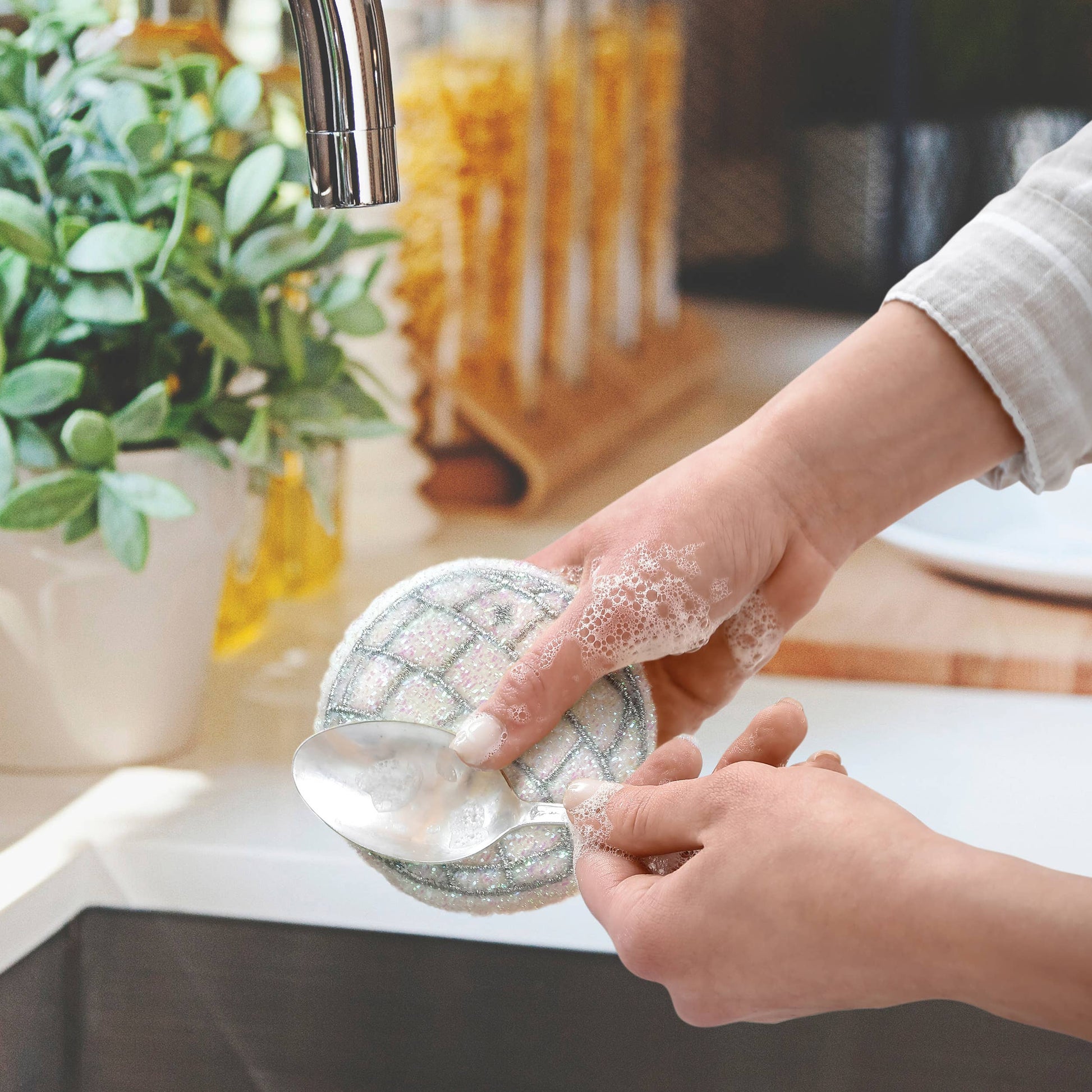 Disco Ball Sponges - Set of 2